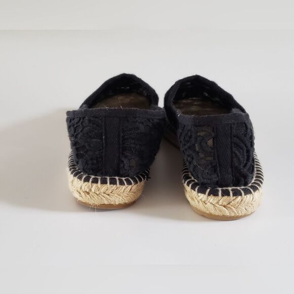 Tory Burch Abbe Lace Espadrille Slip On Women's Shoe Size 8 - Picture 7 of 11